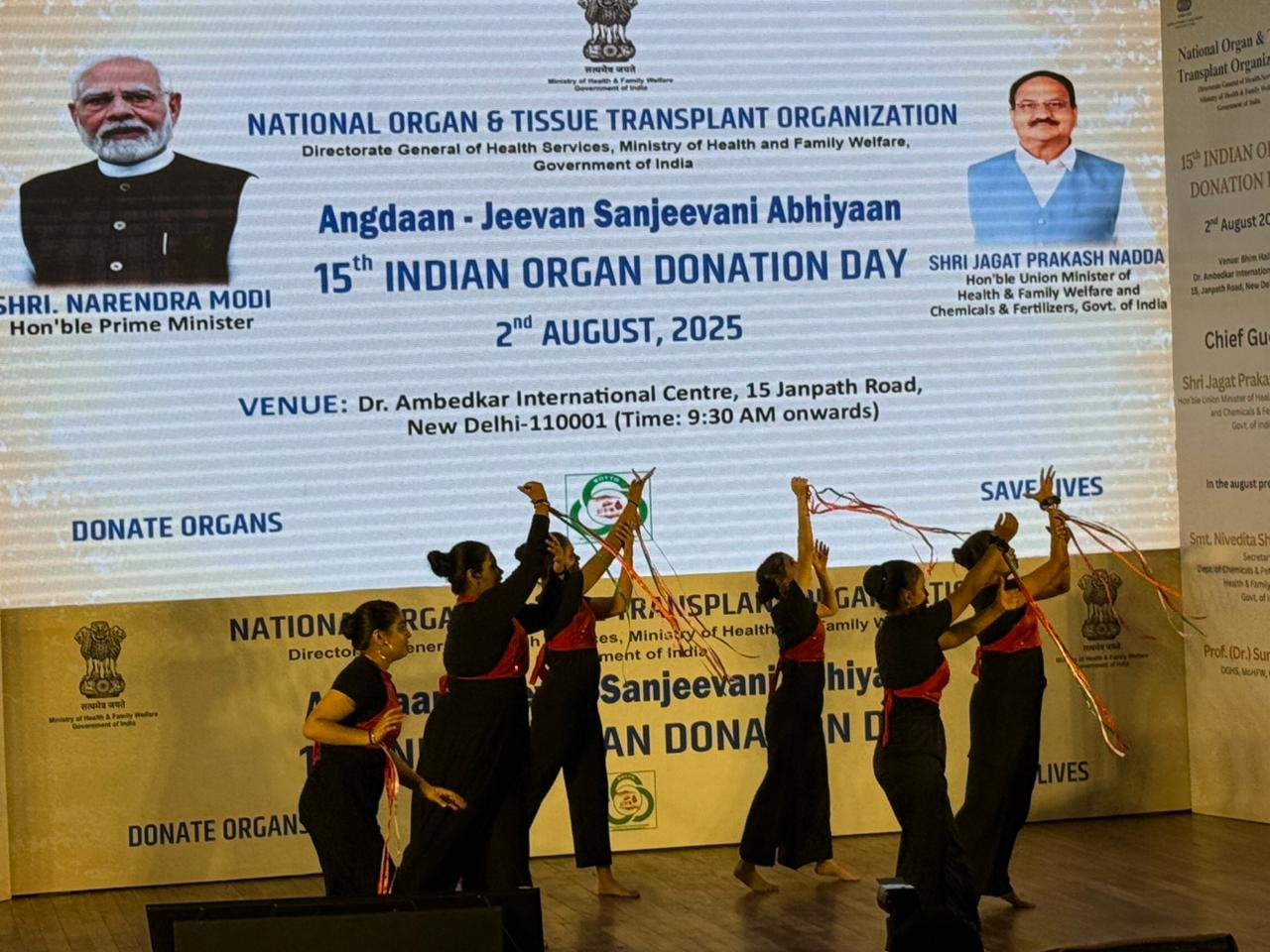 Celebrating 15th Indian Organ Donation Day 2025, NOTTO promotes life-saving awareness through "Angdaan- Jeevan Sanjeevani" campaign in New Delhi,