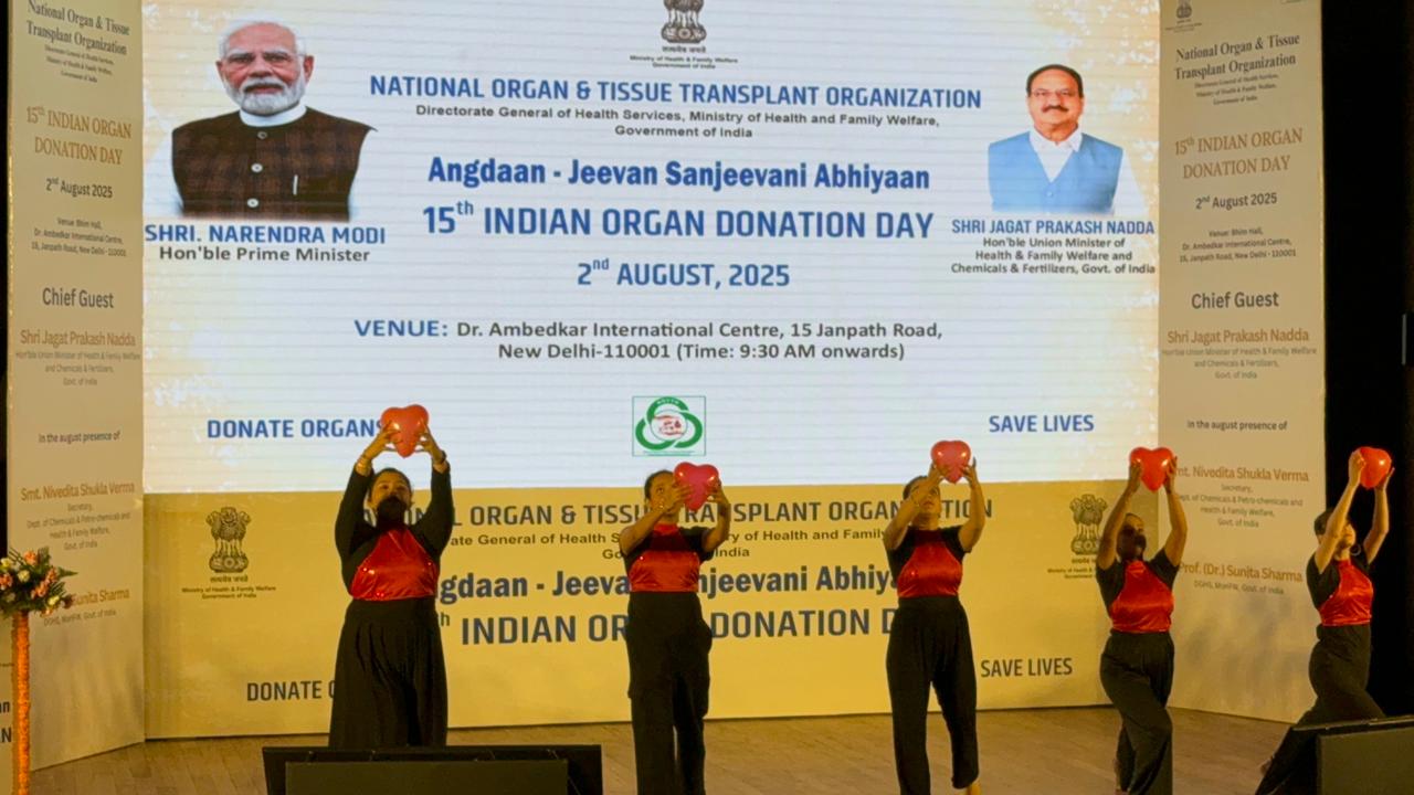 Celebrating 15th Indian Organ Donation Day 2025, NOTTO promotes life-saving awareness through "Angdaan- Jeevan Sanjeevani" campaign in New Delhi,