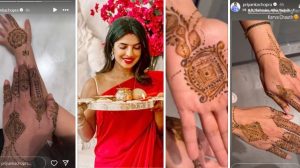 করবা চৌথে প্রিয়াঙ্কা চোপড়া (Priyanka Chopra) মেহেন্দিতে হিন্দিতে লিখলেন স্বামী নিক জনাসের (Nick Jonas) নাম। বিদেশে থেকেও ভারতীয় সংস্কৃতিতে মগ্ন অভিনেত্রী। জানুন তাঁর করবা চৌথ উদযাপন সম্পর্কে।