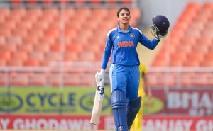 স্মৃতি মন্ধানা বলেন, 'আমি জানতাম না রেকর্ডের এতটা কাছাকাছি চলে এসেছি। আসলে এখন টুর্নামেন্টে দলের জয়টাই আমার একমাত্র লক্ষ্য। তবে দেশের নামের পাশে কিছু অবদান রাখতে পারা সব সময়ই আনন্দের।'