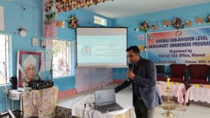 খোয়াইয়ে নেশার বিরুদ্ধে সচেতনতা অনুষ্ঠান অনুষ্ঠিত। ছাত্রছাত্রী ও সমাজকর্মীদের উপস্থিতিতে নেশামুক্ত ত্রিপুরা গড়তে কার্যক্রম সফল।