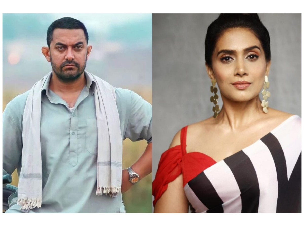 আমির খানের ‘দঙ্গল’ রূপান্তরের প্রশংসা করলেন অভিনেত্রী সোনালী কুলকার্নি। বয়সের ছক ভেঙে বয়স্ক বাবার চরিত্রে আমিরের অভিনয়কে কেন সাহসী সিদ্ধান্ত বললেন তিনি?