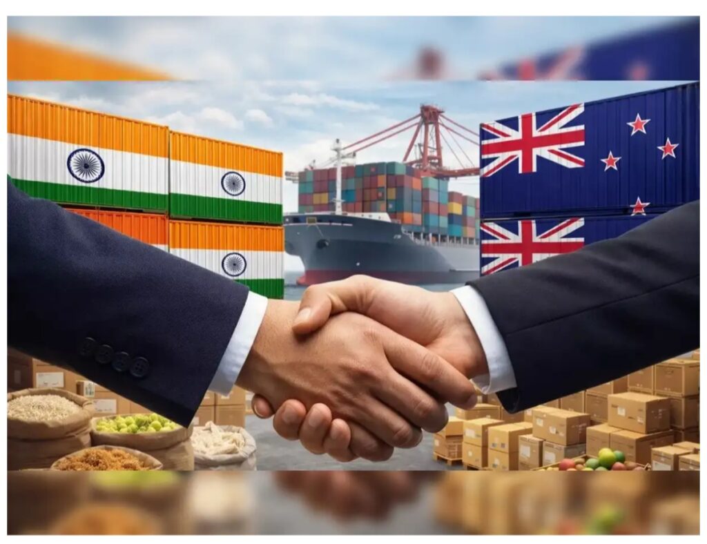 ভারতের সঙ্গে মুক্তবাণিজ্য চুক্তি বা এফটিএ (FTA) কার্যকরের পথে বড় ধাপ পেরিয়ে গেল নিউ জিল্যান্ড। বুধবার, ১৬ সেপ্টেম্বর নিউ জিল্যান্ডের পার্লামেন্টে ভারত-নিউ জিল্যান্ড মুক্তবাণিজ্য চুক্তি কার্যকর করার প্রয়োজনীয় আইন পাস হয়েছে। ভোটাভুটিতে চুক্তির পক্ষে পড়েছে ৯৩টি ভোট, বিপক্ষে ২৯টি। ফলে চলতি বছরের শেষের আগেই দুই দেশের মধ্যে নতুন বাণিজ্য কাঠামো চালু হওয়ার পথ অনেকটাই তৈরি হল। ভারতীয় আধিকারিকদের বক্তব্য অনুযায়ী, অক্টোবরের দ্বিতীয়ার্ধে চুক্তিটি কার্যকর হওয়ার সম্ভাবনা রয়েছে। তবে তার আগে দুই দেশকেই নিজেদের অনুমোদন প্রক্রিয়া সম্পূর্ণ করতে হবে।