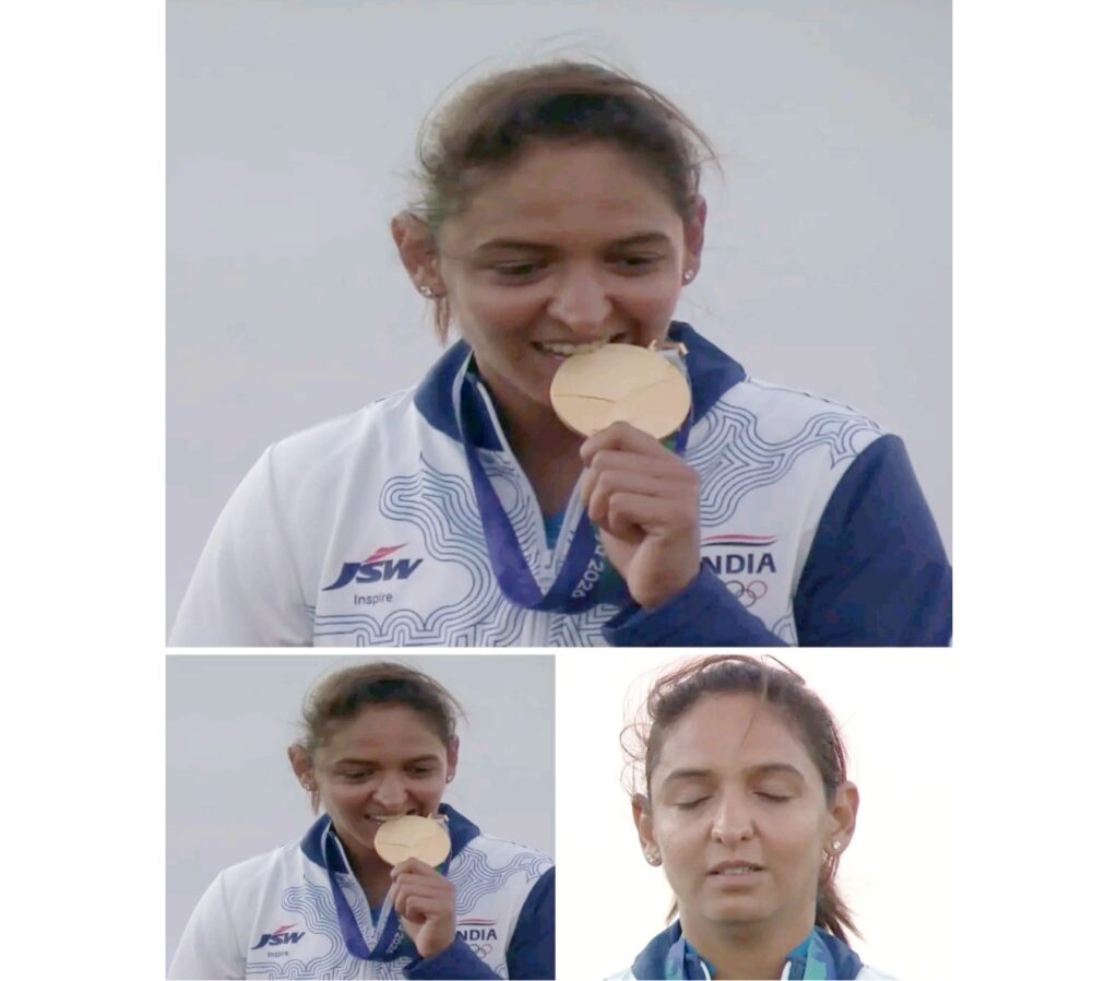 এশিয়ান গেমস -এ (Asian Games) ভারতের সোনার খাতা খুলল মহিলা ক্রিকেট দল। নিশিনের করোগি স্পোর্টস পার্কে (Nishinno Korogi Sports Park) ফাইনালে শ্রীলঙ্কাকে (Sri Lanka) ১৪৭ রানে হারিয়ে সোনা জিতে নিল হরমনপ্রীত কৌরের (Harmanpreet Kaur) নেতৃত্বাধীন ভারত (India)। ব্যাট হাতে শুরু থেকেই ম্যাচের নিয়ন্ত্রণ নিয়ে নিয়েছিল ভারতীয় দল।