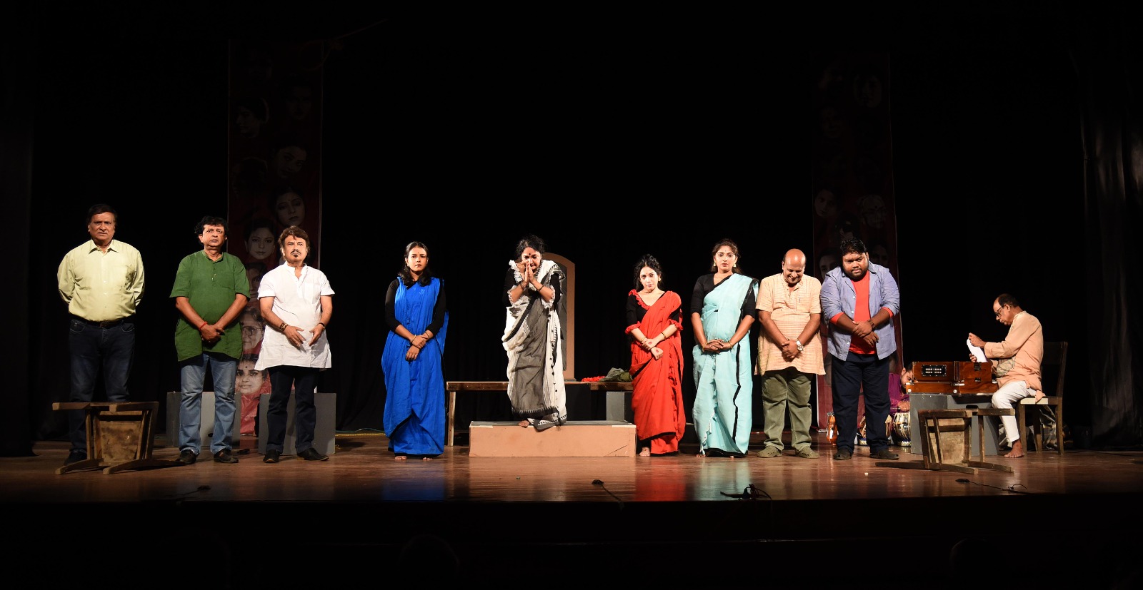 New Delhi Kalibari presented a Bengali drama titled Sei Ek Binodini, produced by Natyaranga of Kolkata, on 18th September 2026 at the capital's LTG auditorium. Established in 1972, Natyaranga is a prominent Bengali theatre group led by founder-director Swapan Sengupta. Over the years, it has staged several acclaimed productions, including Bithan, Atmakatha, Sirajdaulla, Shah Jahan, Agantuk, Ghare Baire, Binodini Katha and Shri Madhusudan. The group has collaborated with celebrated theatre personalities, including Tapas Sen, Bibhas Chakraborty, Gautam Halder and Debshankar Halder.