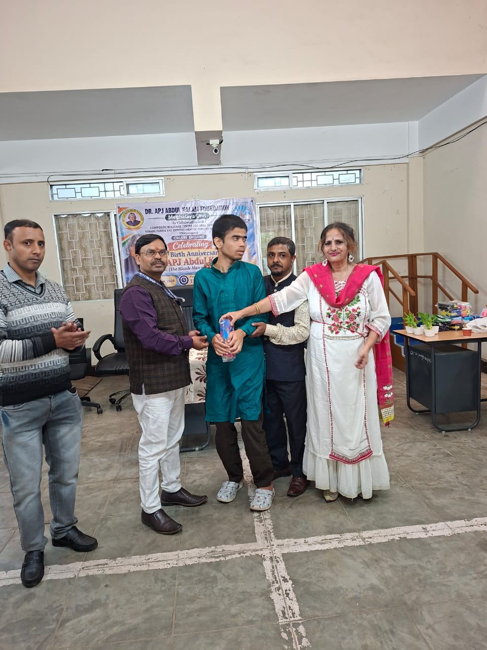 The Meghalaya Unit of the Dr APJ Abdul Kalam Foundation, in collaboration with CRC Dhankheti, Shillong, observed the 95th birth anniversary of former President of India and renowned scientist Dr APJ Abdul Kalam with a special programme dedicated to children with special needs.