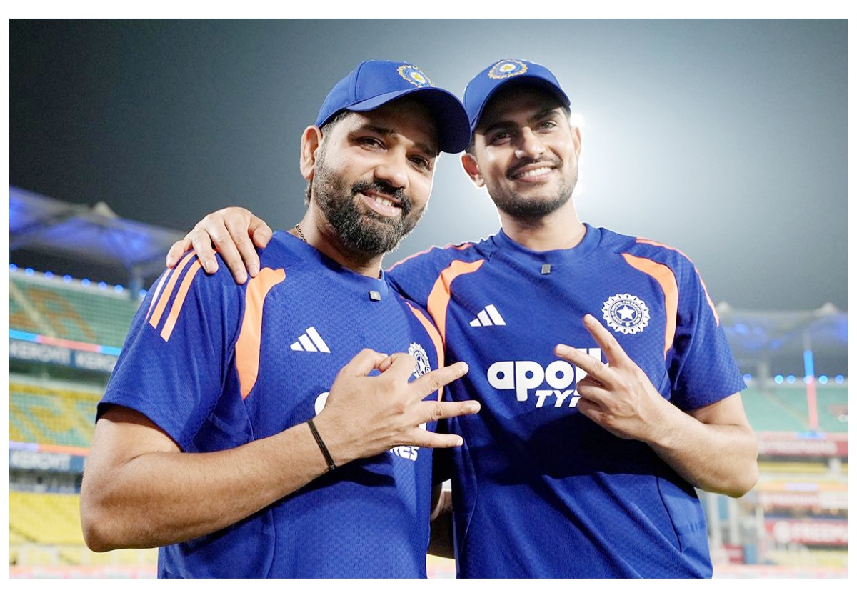 ওয়েস্ট ইন্ডিজের বিরুদ্ধে গুয়াহাটিতে ৪০৬ রান তাড়া করে ভারতকে জেতালেন শুভমন গিল ও রোহিত শর্মা। গিলের অপরাজিত ২২৩ এবং রোহিতের ১০১ রানের ইনিংসের প্রশংসা করলেন দু’জনেই।