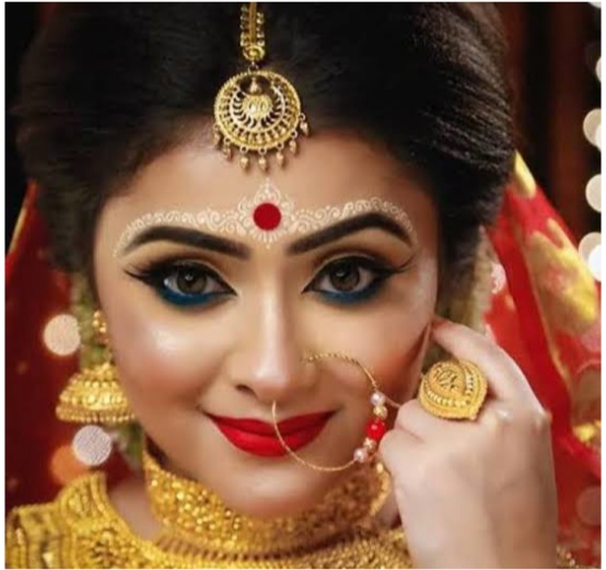 Traditional Bengali bridal nose ring and regional Indian nose jewellery, including Shikarpuri Nath, Peshwai Nath, Tehri Nathuli, Rajasthani Nathni and Gujarati Bori Nath.