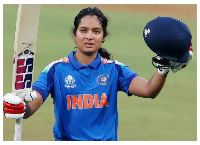 India's Pratika Rawal celebrates her century while Shree Charani shines with four wickets against Zimbabwe Women in the first ODI.