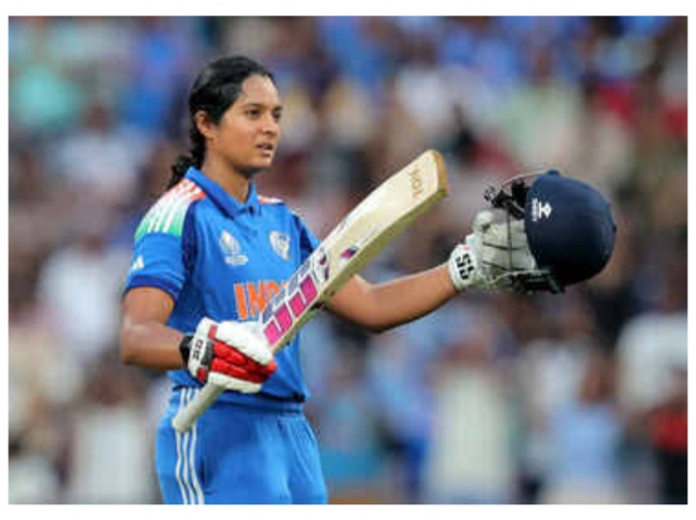 India's Pratika Rawal celebrates her century while Shree Charani shines with four wickets against Zimbabwe Women in the first ODI.